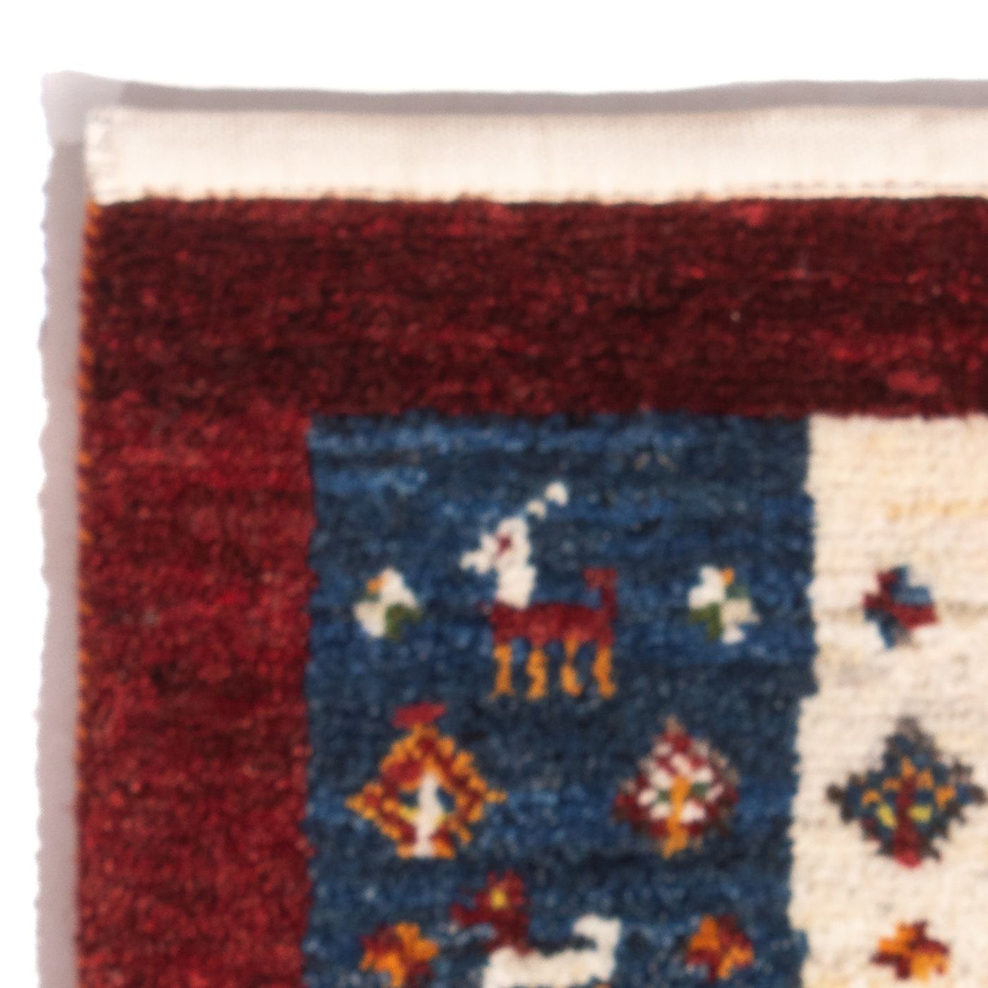 Gabbeh persiano Tappeto 60x40cm - Perserteppich Wollteppich