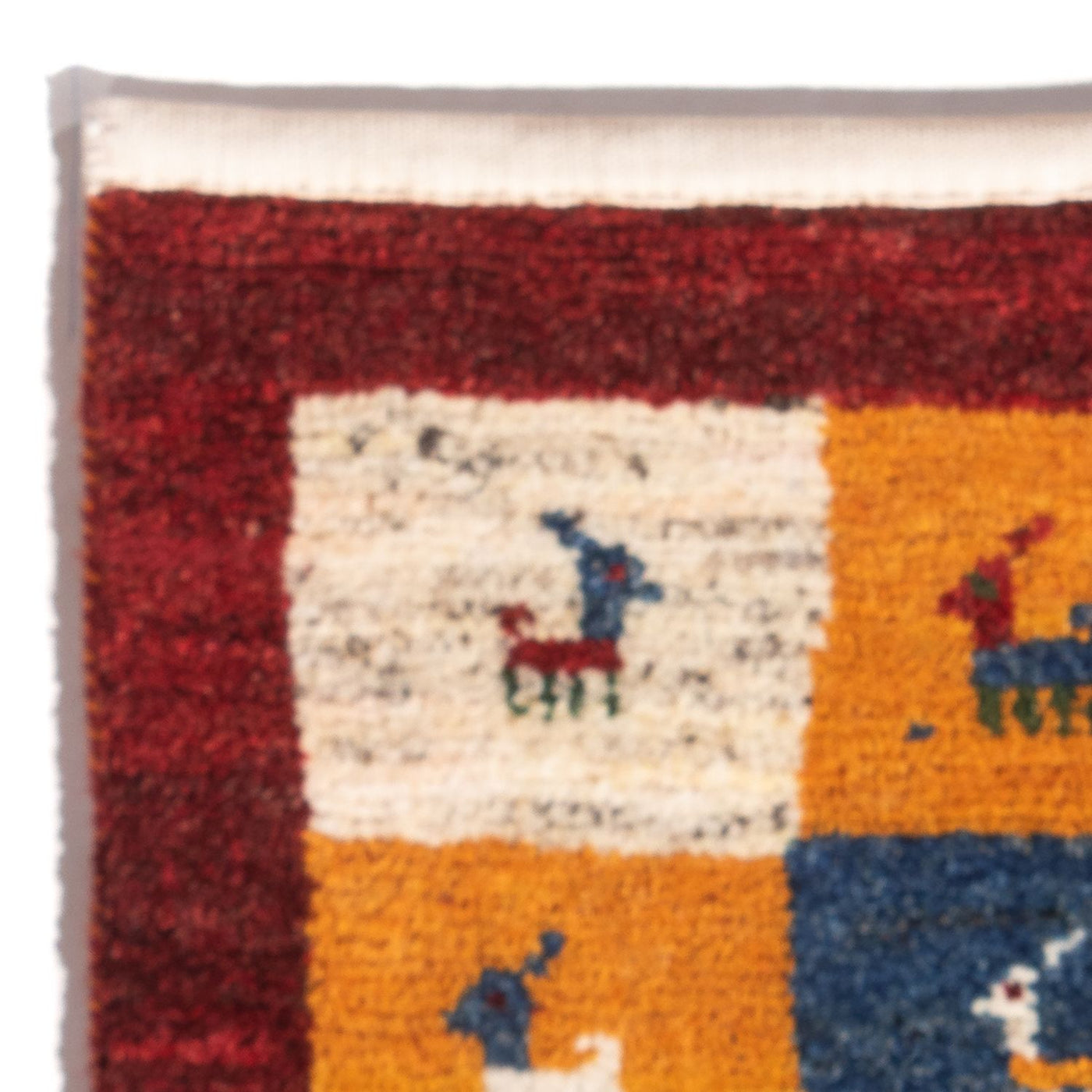 Gabbeh persiano Tappeto 60x40cm - Perserteppich Wollteppich