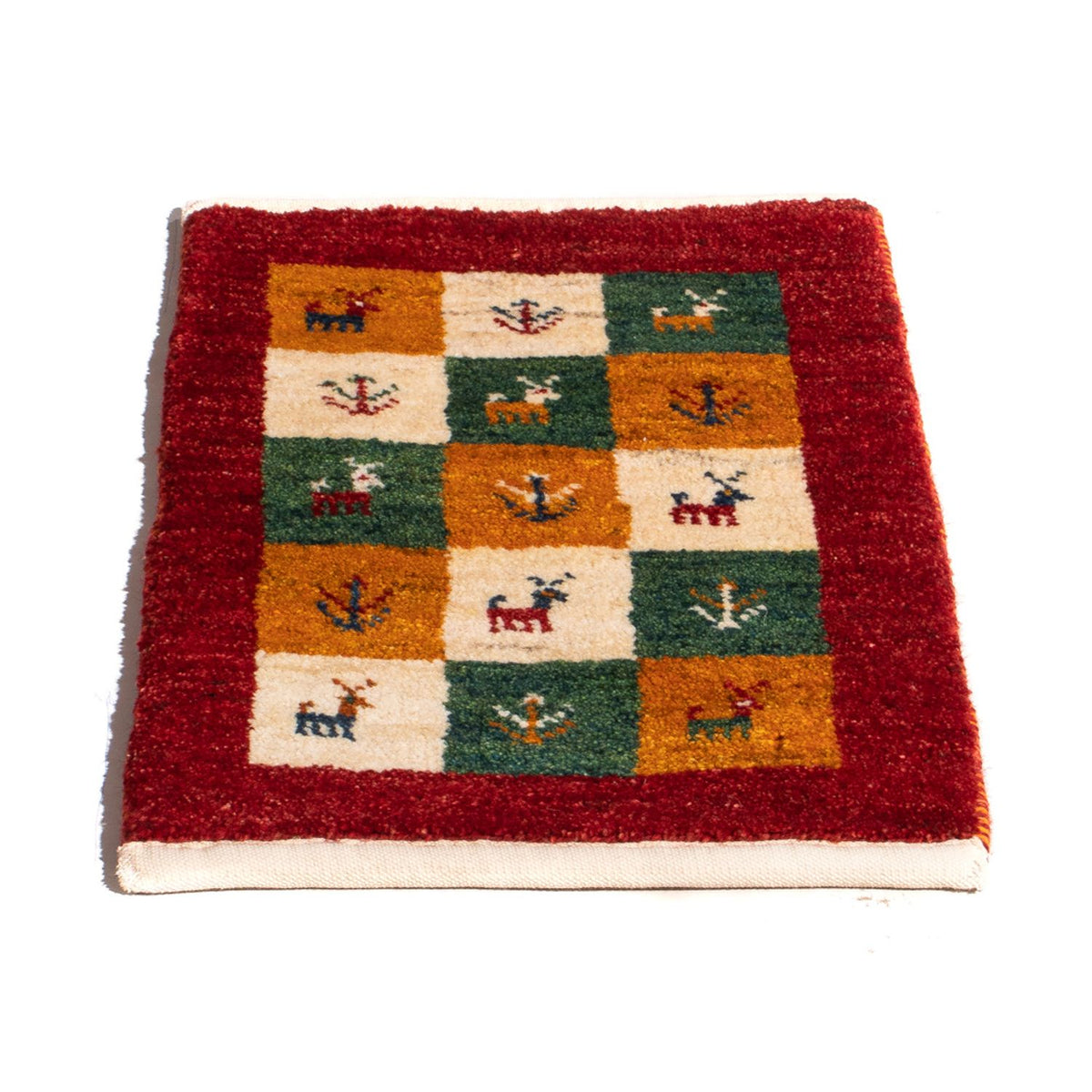 Tappeto Gabbeh - Persero - 60 x 40 cm - multicolore