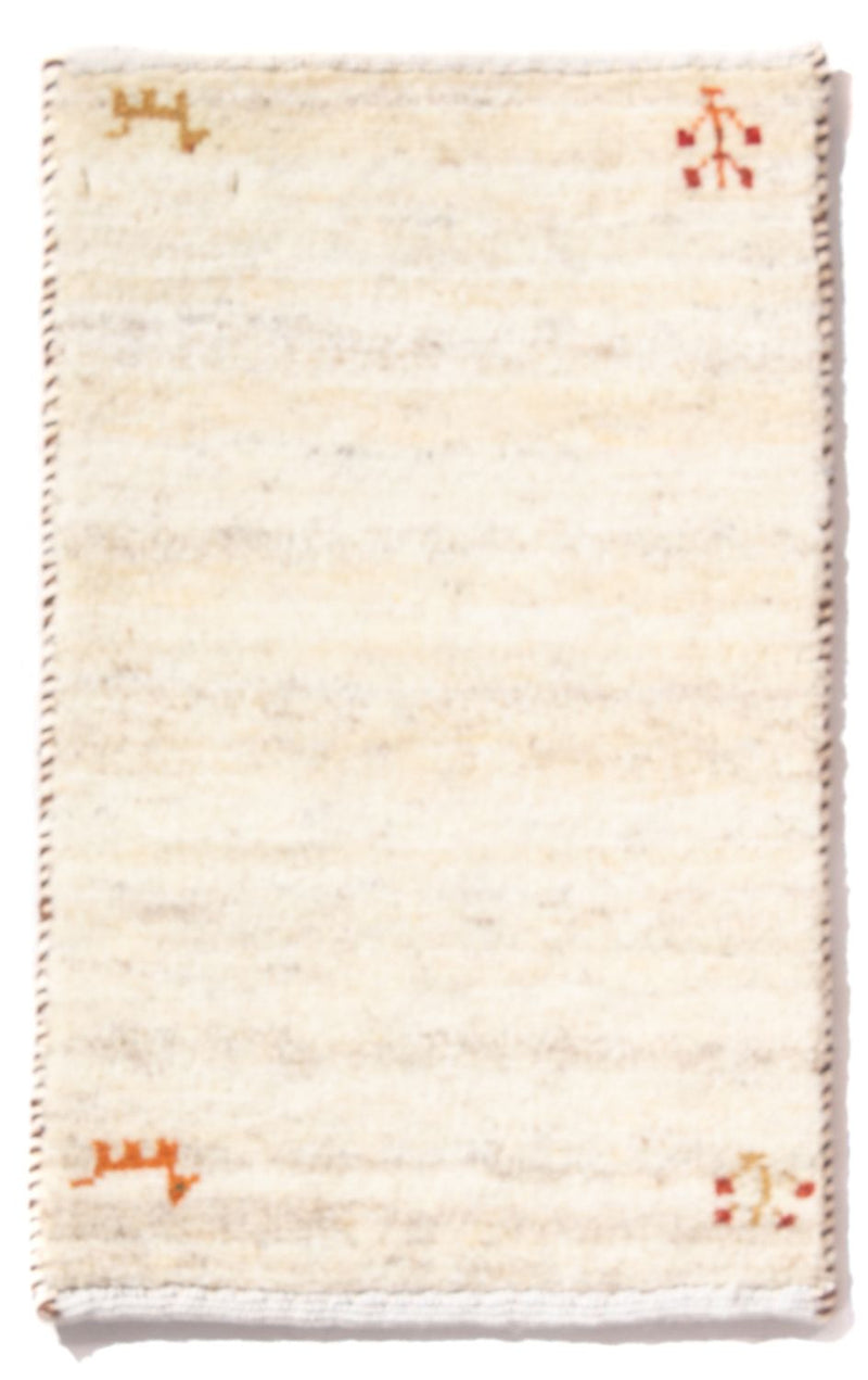 Tappeto Gabbeh - Persero - 60 x 40 cm - crema
