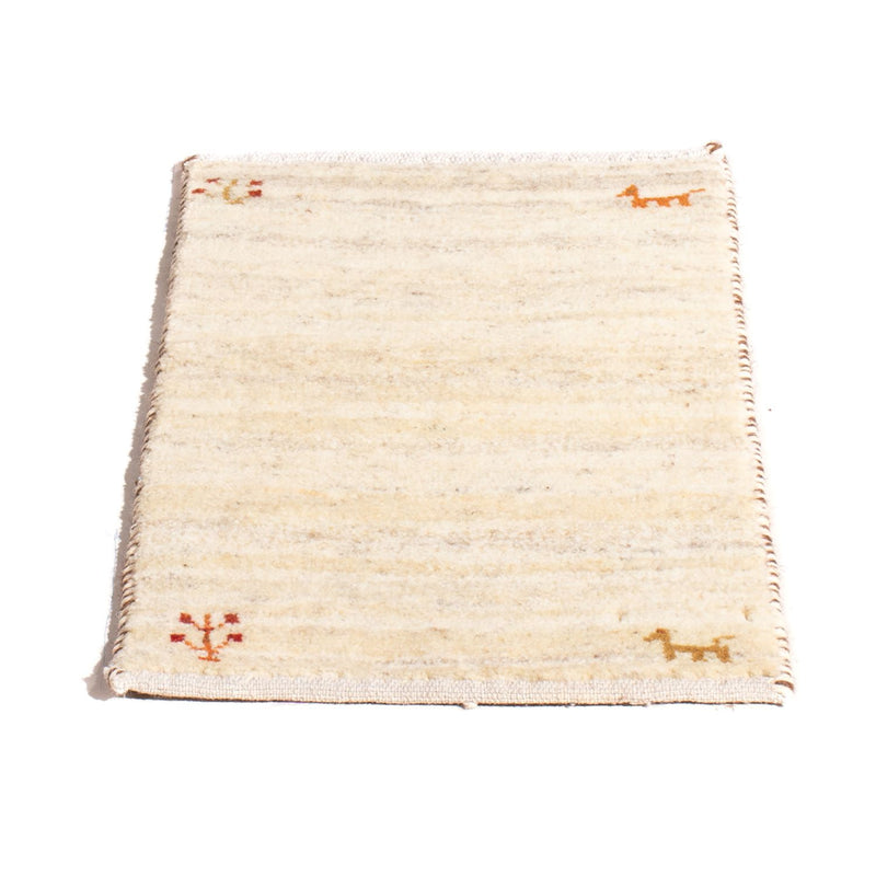 Tappeto Gabbeh - Persero - 60 x 40 cm - crema