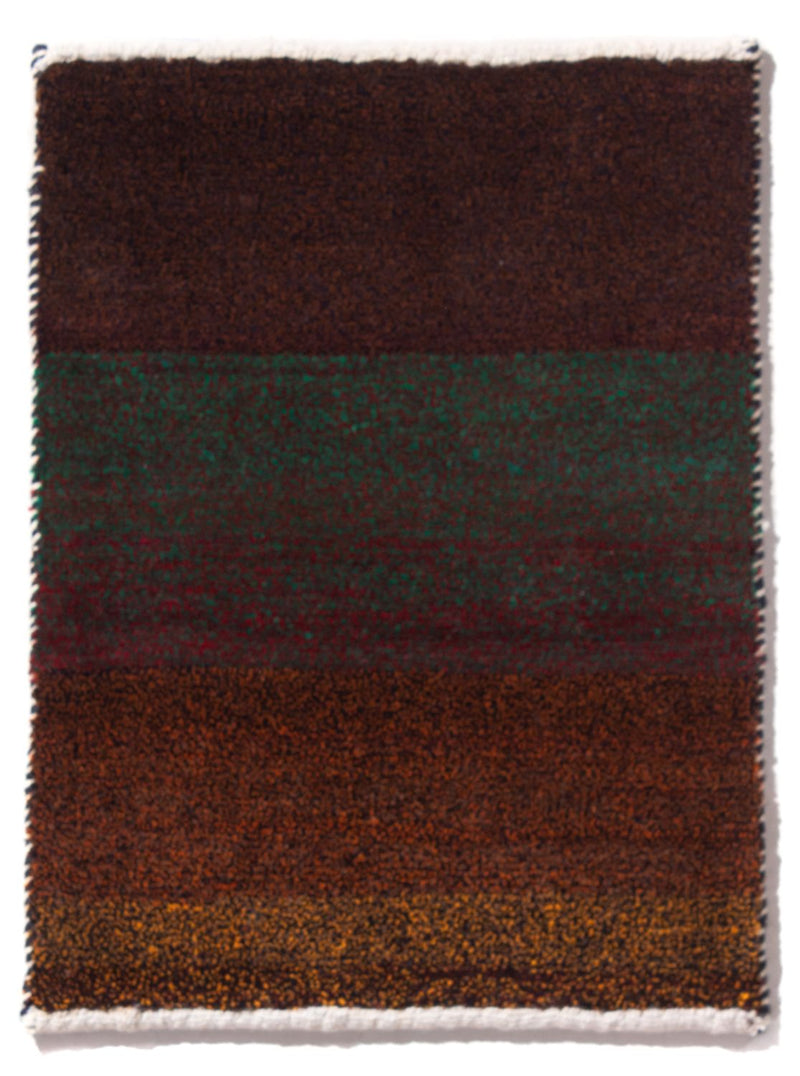 Tappeto Gabbeh - Persero - 60 x 40 cm - rosso bordeaux