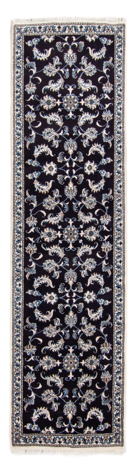 Tappeto corsia Tappeto Persero - Nain - 291 x 78 cm - blu scuro