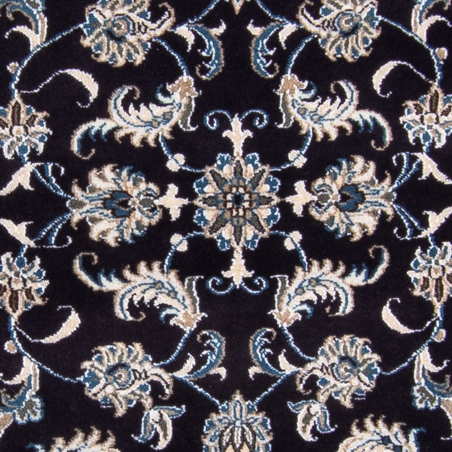 Tappeto corsia Tappeto Persero - Nain - 291 x 78 cm - blu scuro
