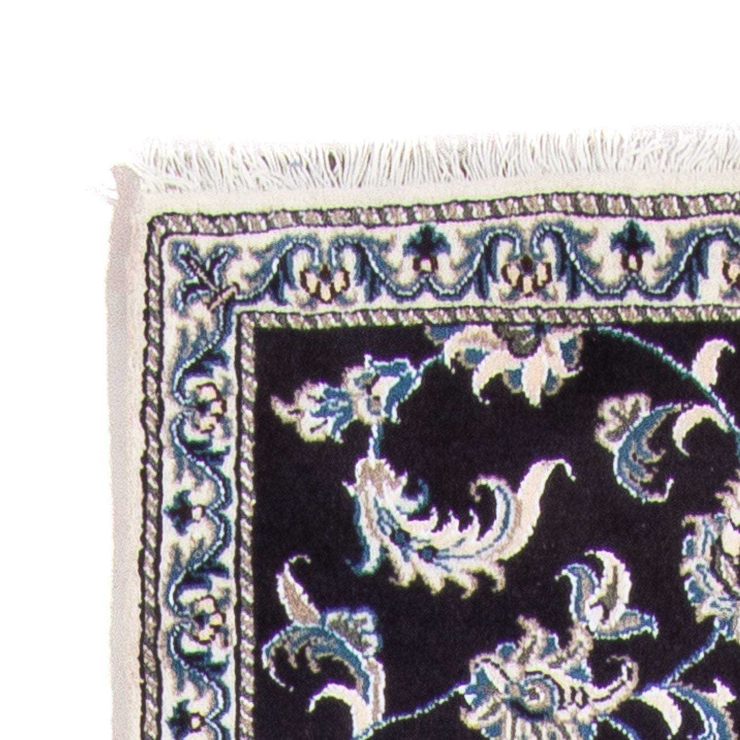 Tappeto corsia Tappeto Persero - Nain - 291 x 78 cm - blu scuro