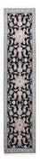 Tappeto corsia Tappeto Persero - Nain - 297 x 79 cm - blu scuro