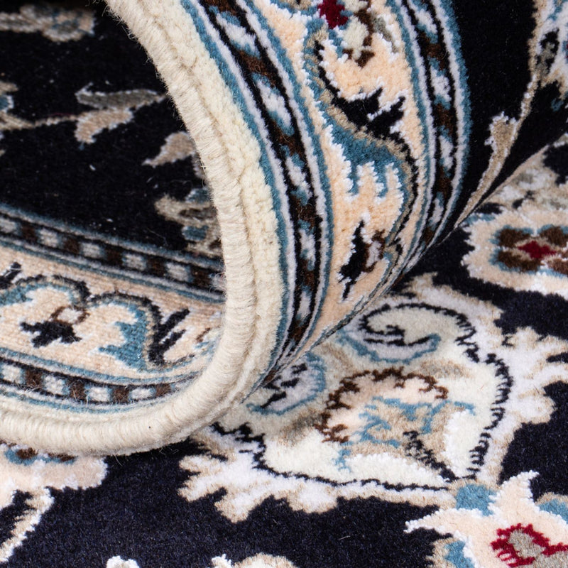 Tappeto corsia Tappeto Persero - Nain - 297 x 79 cm - blu scuro