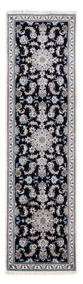 Tappeto corsia Tappeto Persero - Nain - 287 x 79 cm - blu scuro