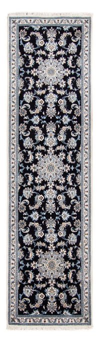 Tappeto corsia Tappeto Persero - Nain - 287 x 79 cm - blu scuro