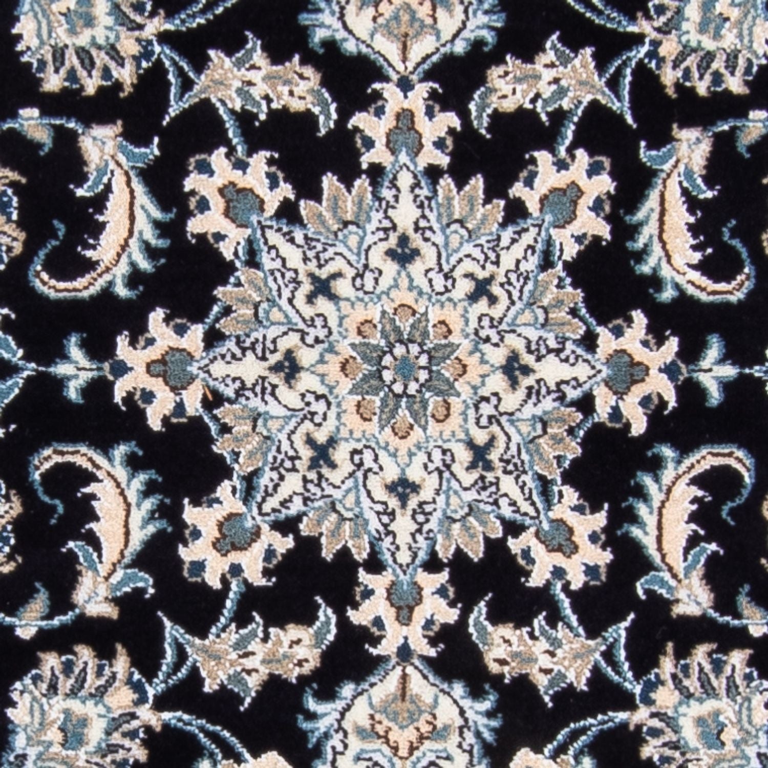 Tappeto corsia Tappeto Persero - Nain - 287 x 79 cm - blu scuro
