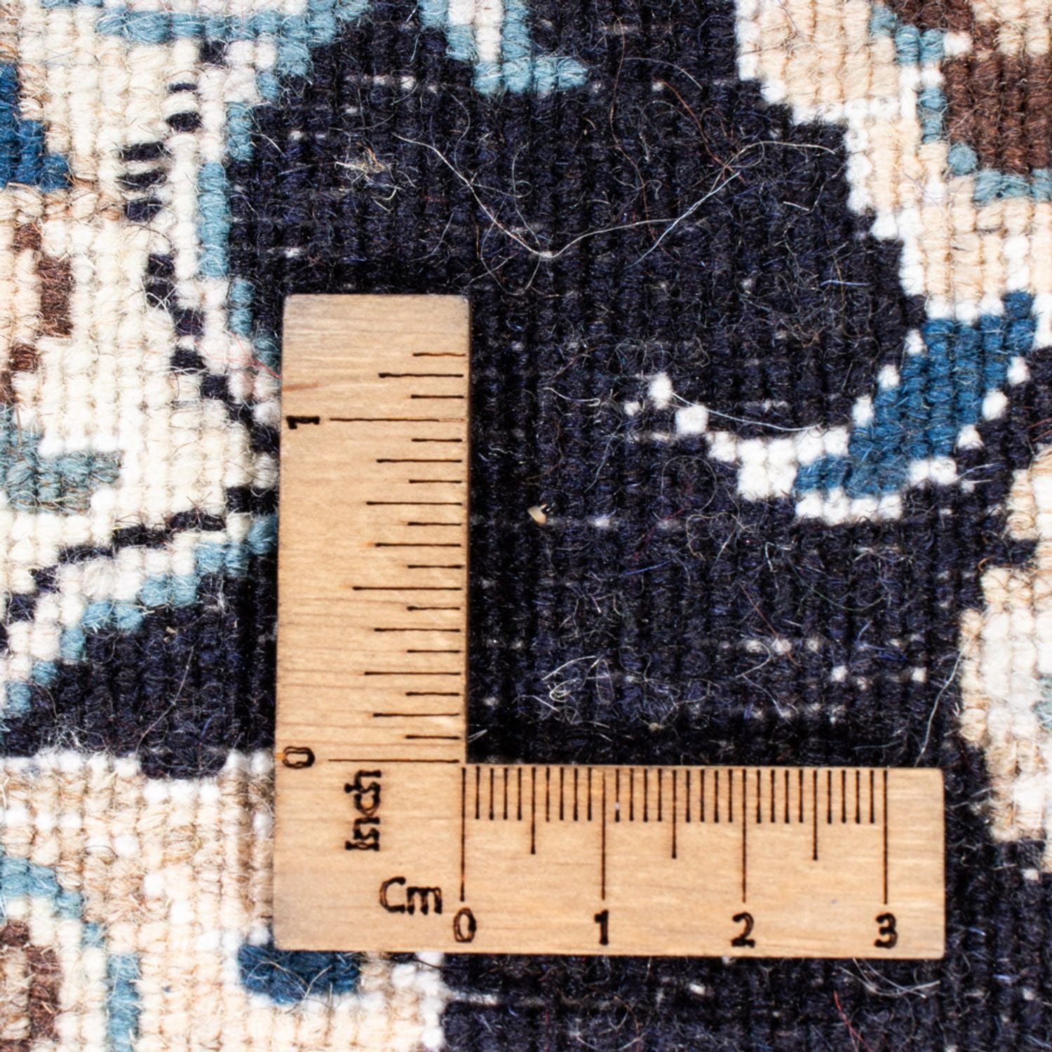 Tappeto corsia Tappeto Persero - Nain - 287 x 79 cm - blu scuro