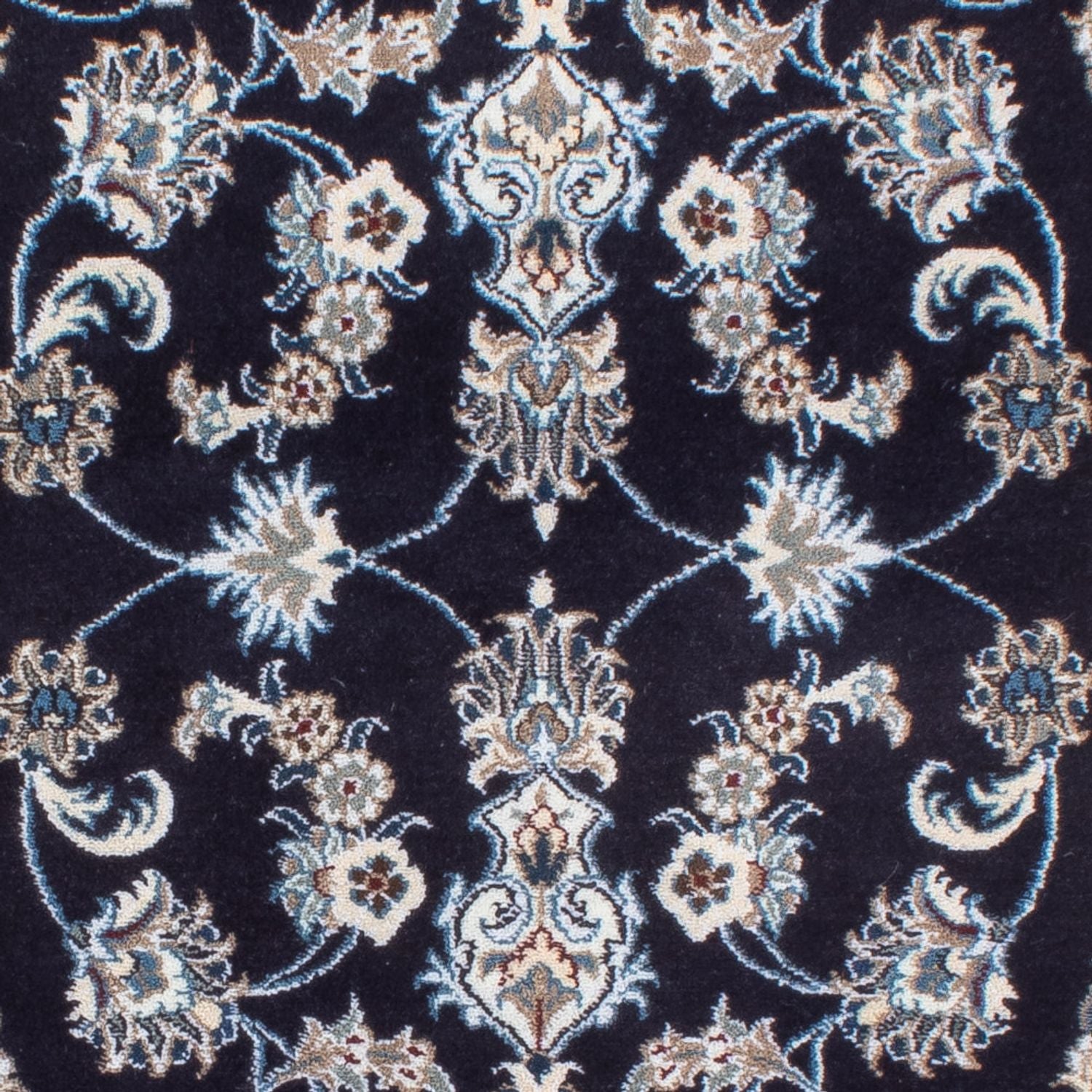 Tappeto corsia Tappeto Persero - Nain - 200 x 79 cm - blu scuro