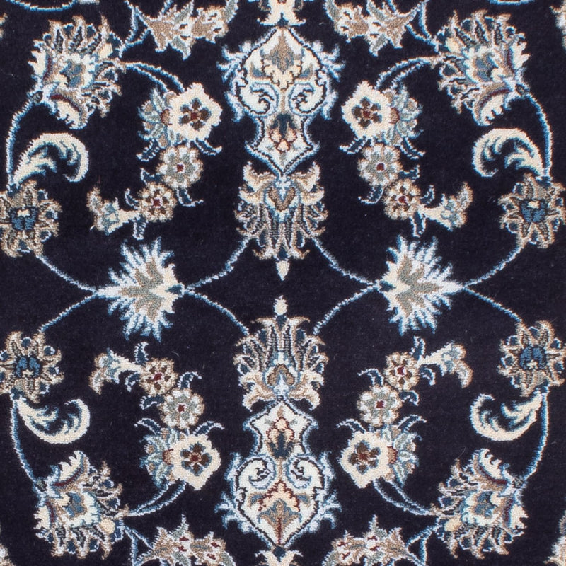 Tappeto corsia Tappeto Persero - Nain - 200 x 79 cm - blu scuro