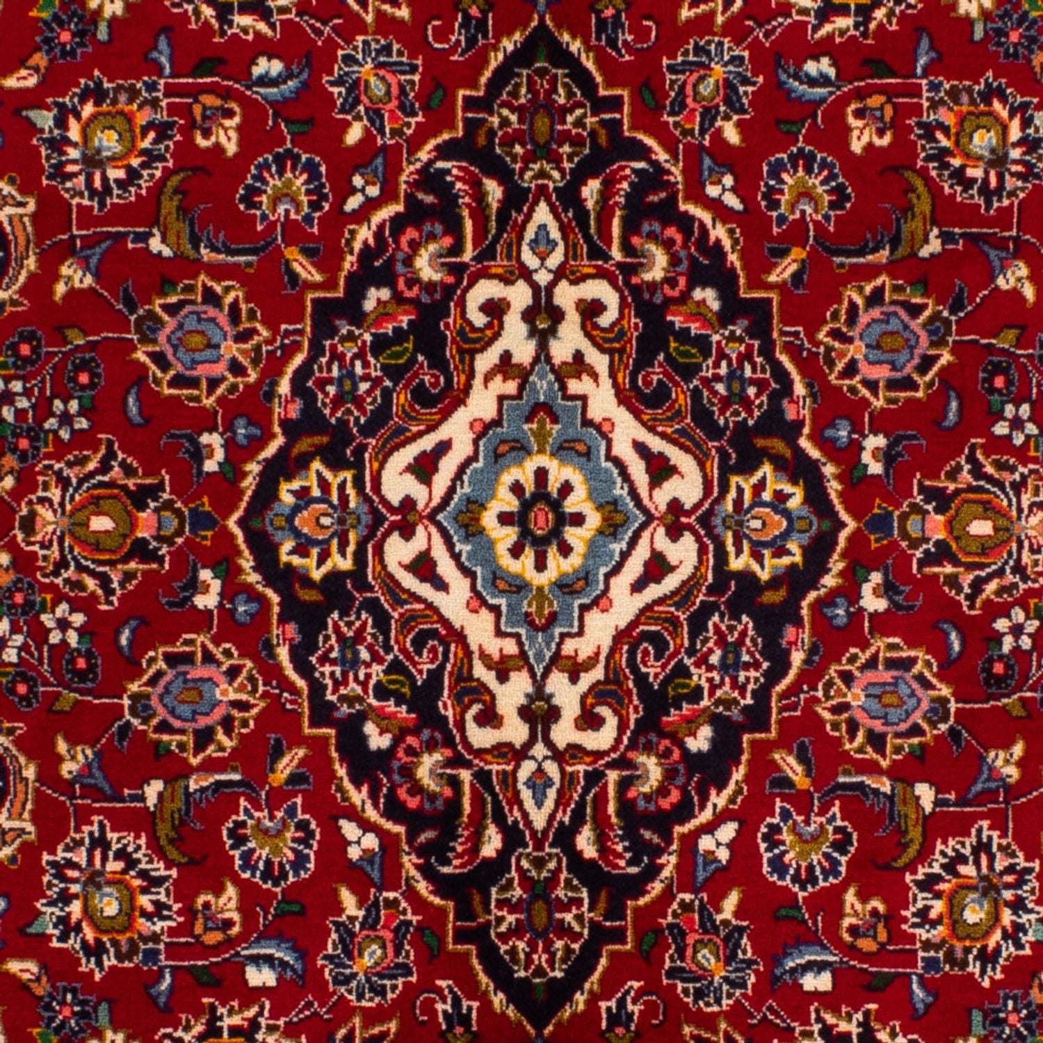 Tappeto Persero - Keshan - 214 x 142 cm - rosso