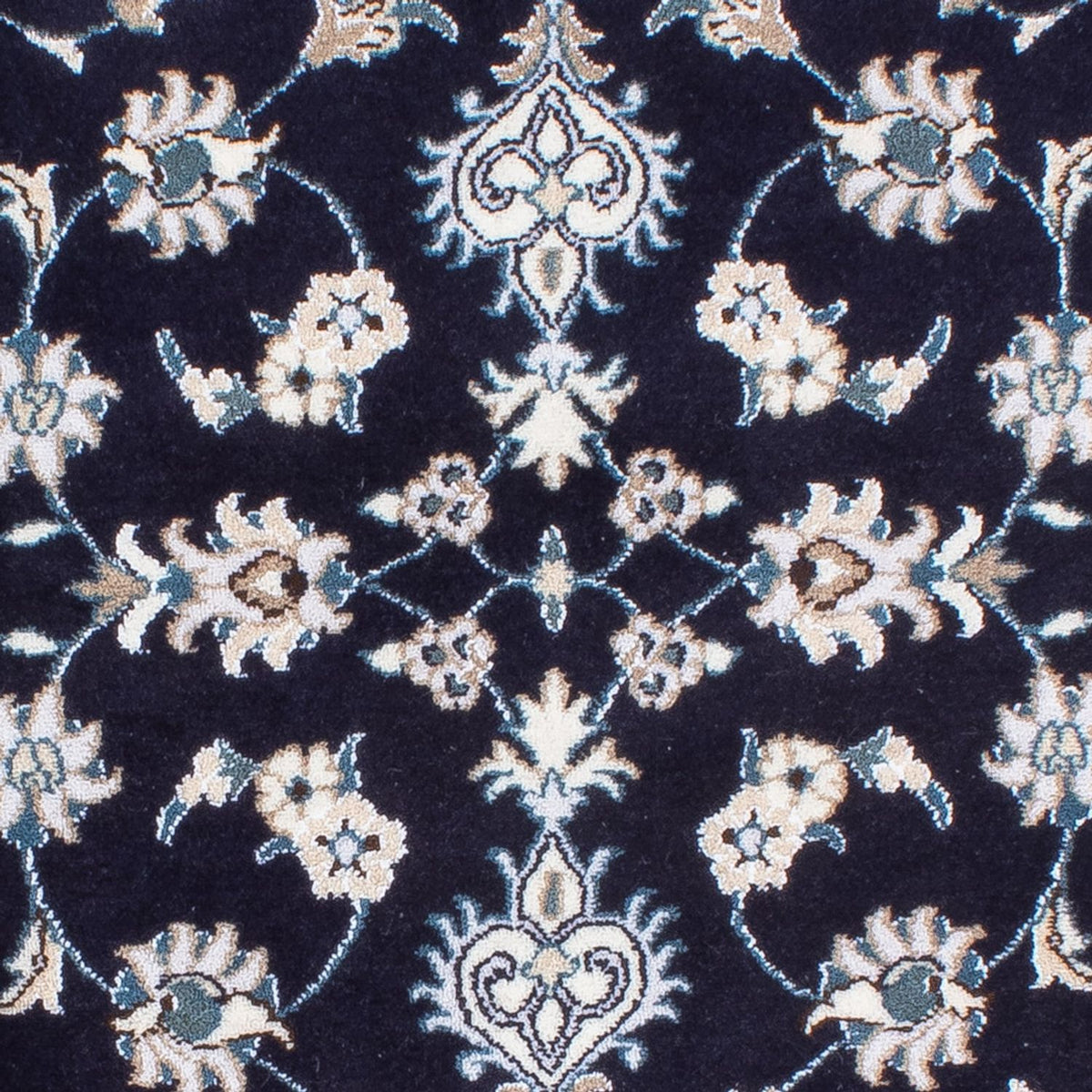 Tappeto corsia Tappeto Persero - Nain - 202 x 78 cm - blu scuro