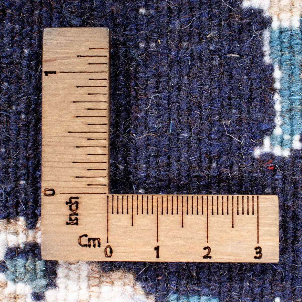 Tappeto corsia Tappeto Persero - Nain - 202 x 78 cm - blu scuro