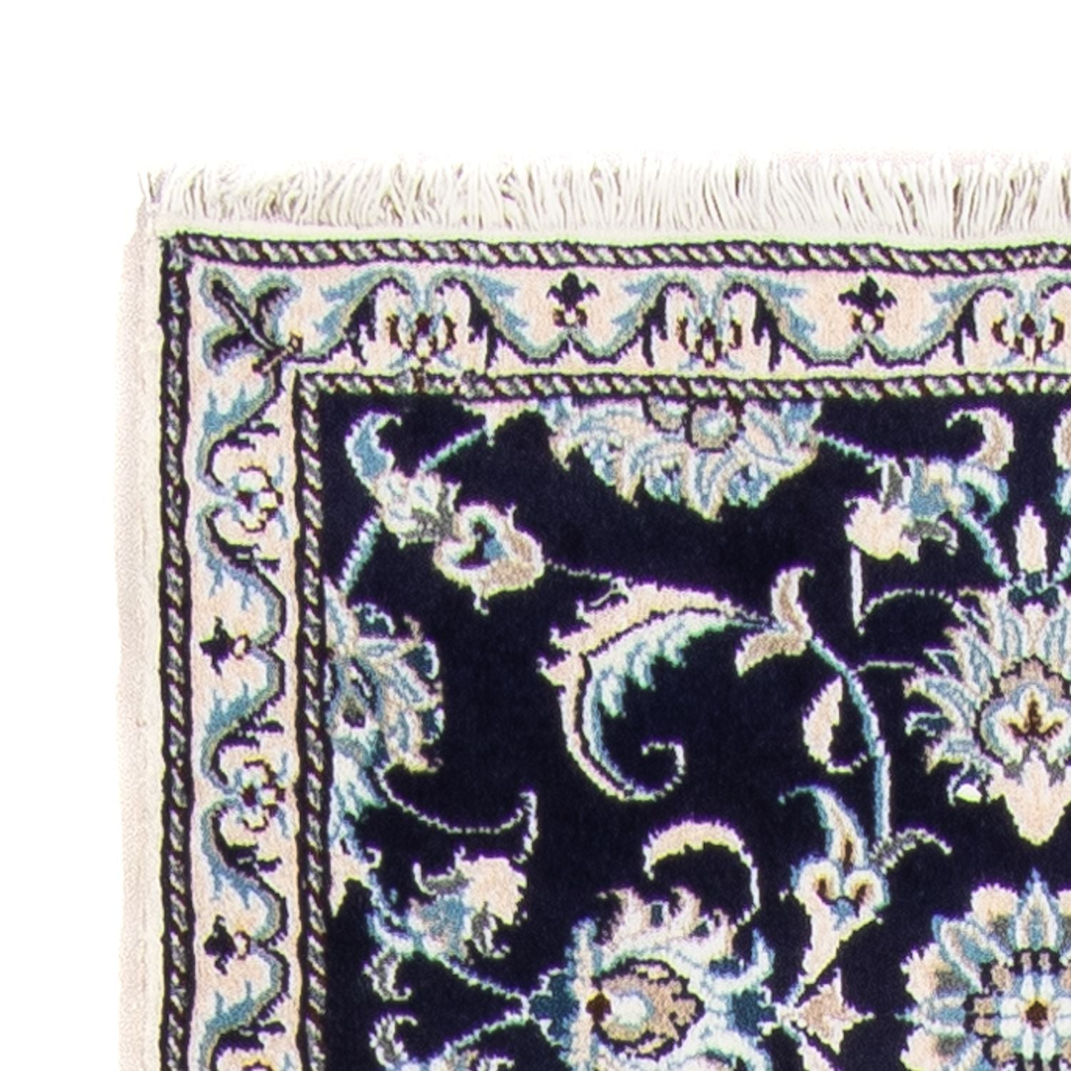 Tappeto Persero - Nain - 134 x 71 cm - blu scuro