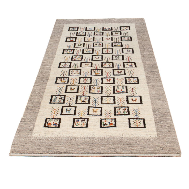 Tappeto corsia Tappeto Gabbeh - Loribaft Persero - 199 x 87 cm - naturale