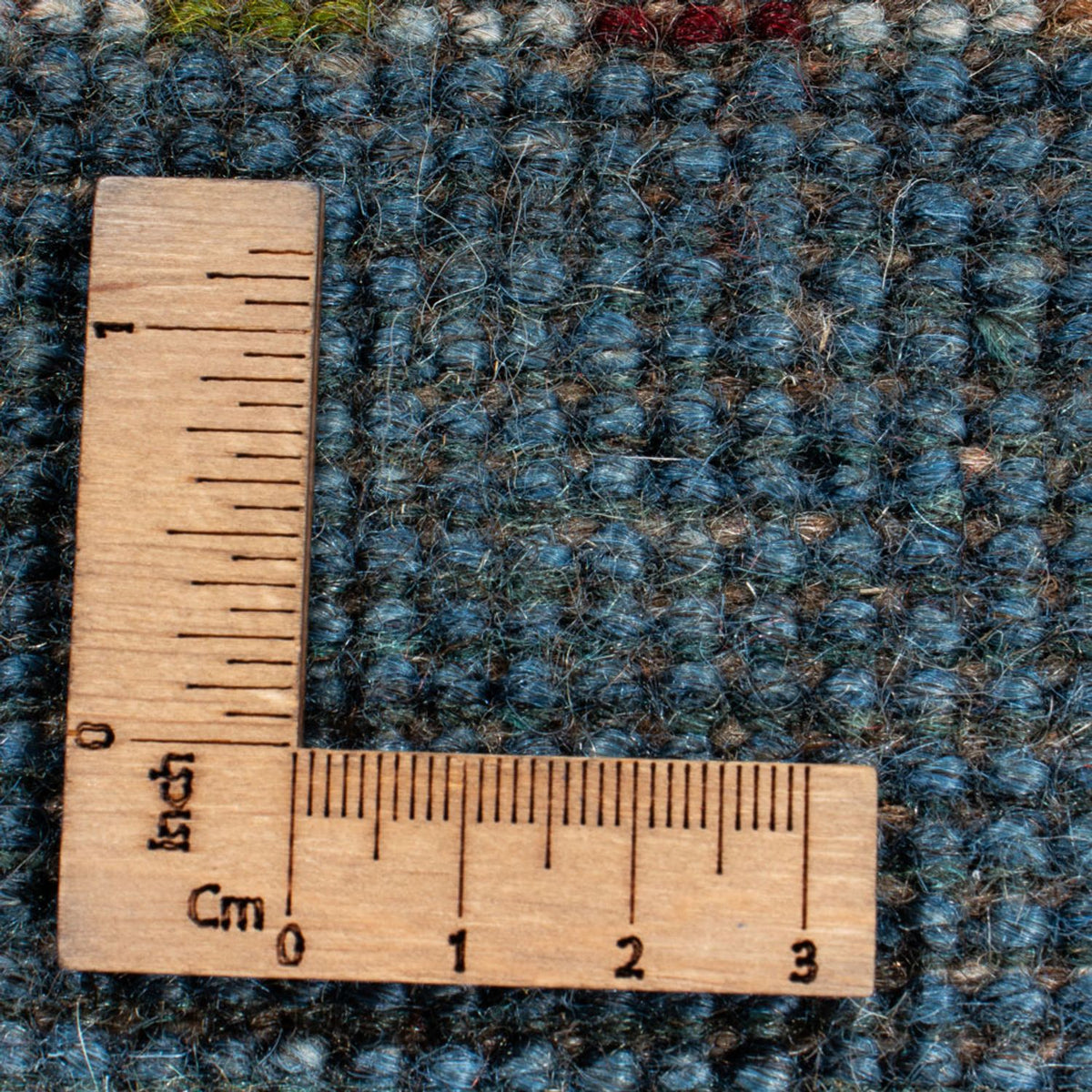 Tappeto Gabbeh - Persero - 197 x 156 cm - blu