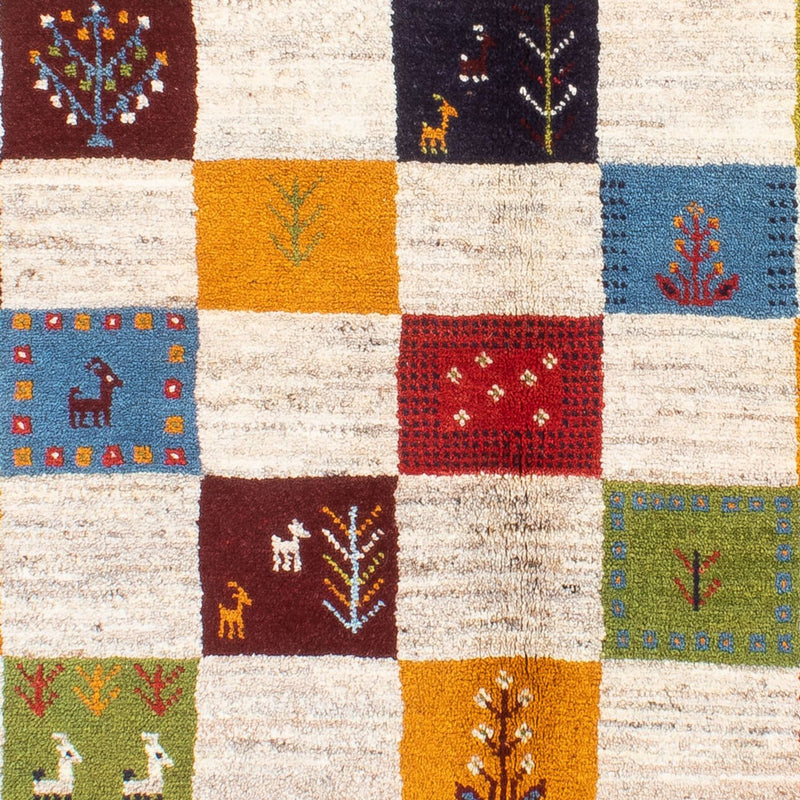 Tappeto Gabbeh - Persero - 197 x 155 cm - multicolore