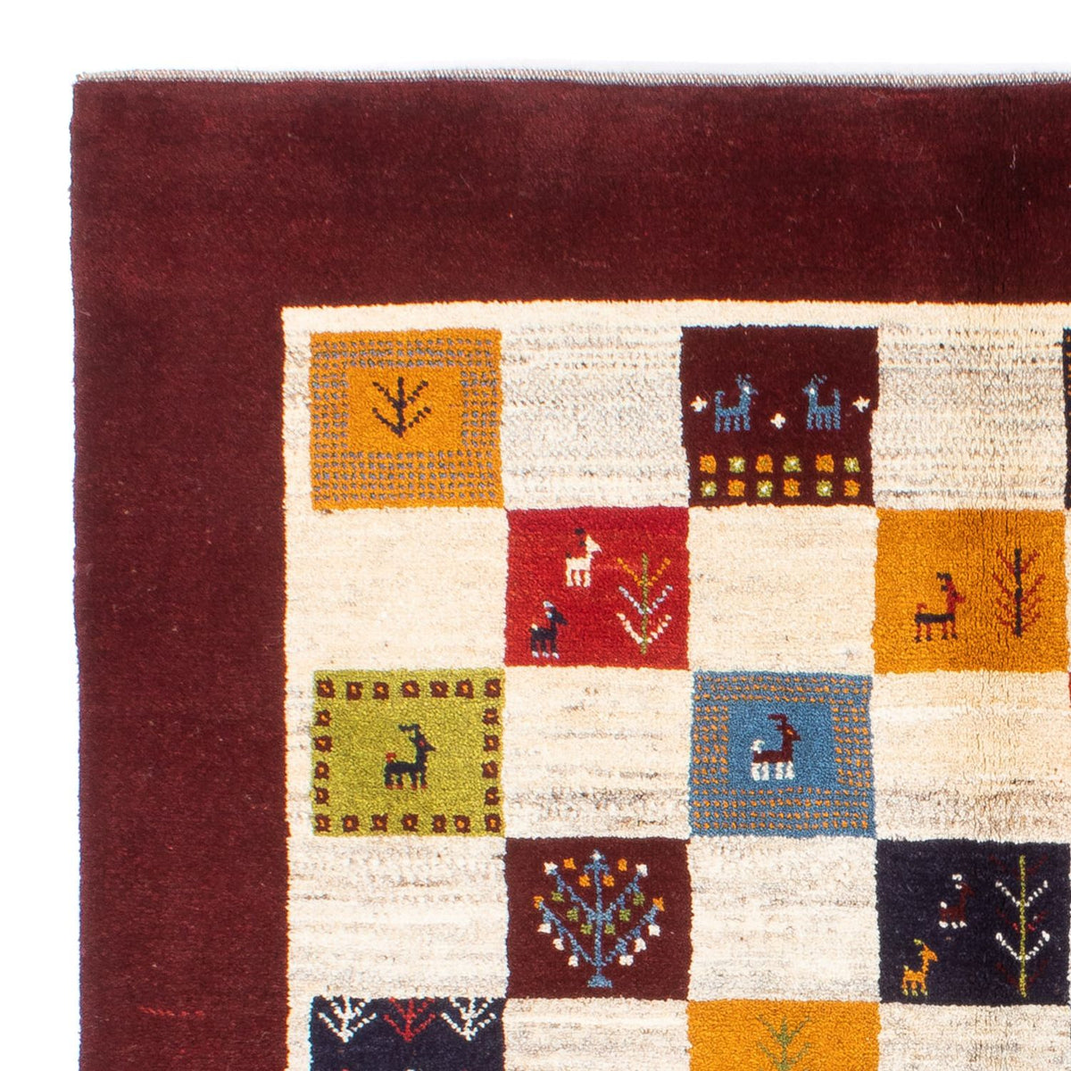 Gabbeh persiano Tappeto 155x197cm - Perserteppich Wollteppich