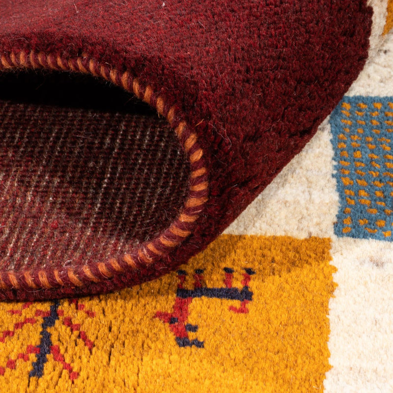 Tappeto Gabbeh - Persero - 197 x 155 cm - multicolore