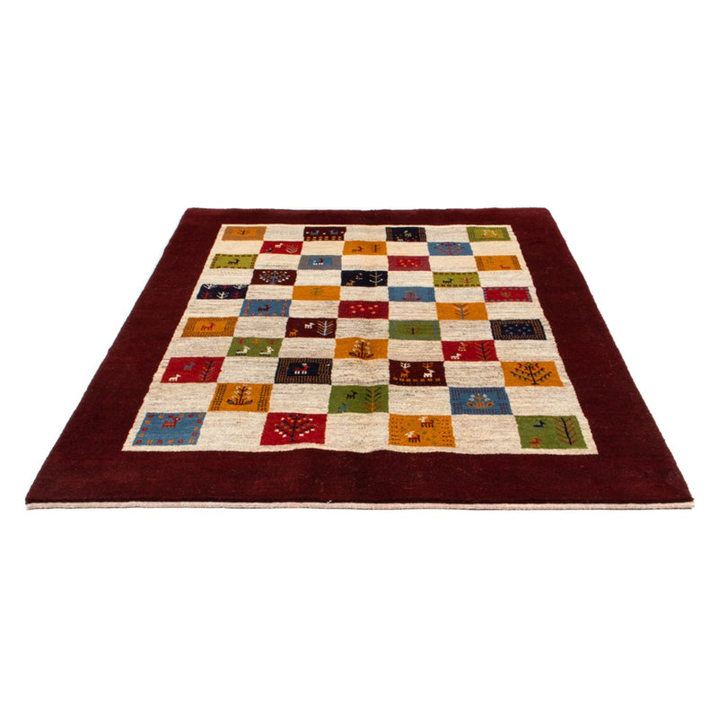 Tappeto Gabbeh - Persero - 197 x 155 cm - multicolore