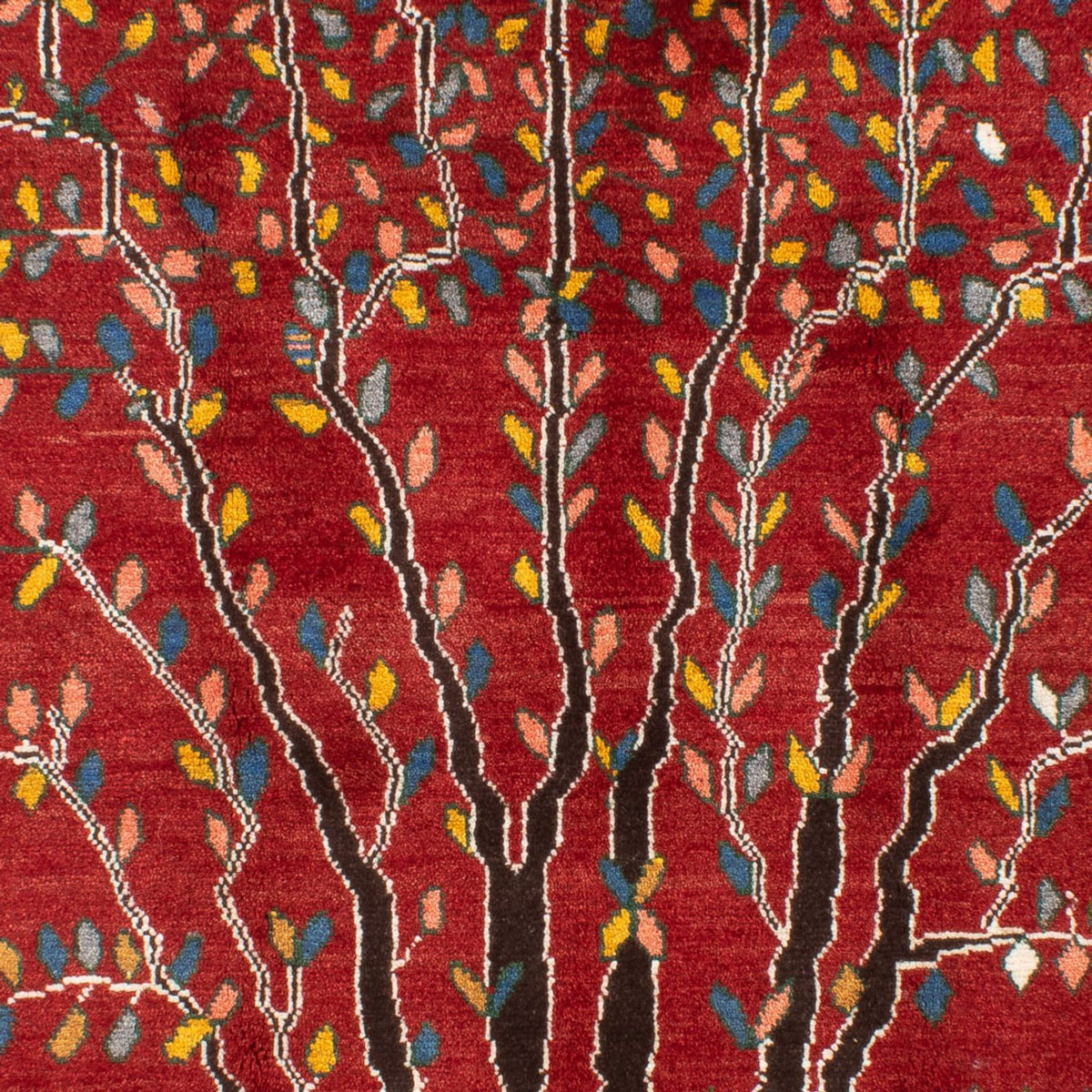 Tappeto Gabbeh - Persero - 204 x 150 cm - rosso