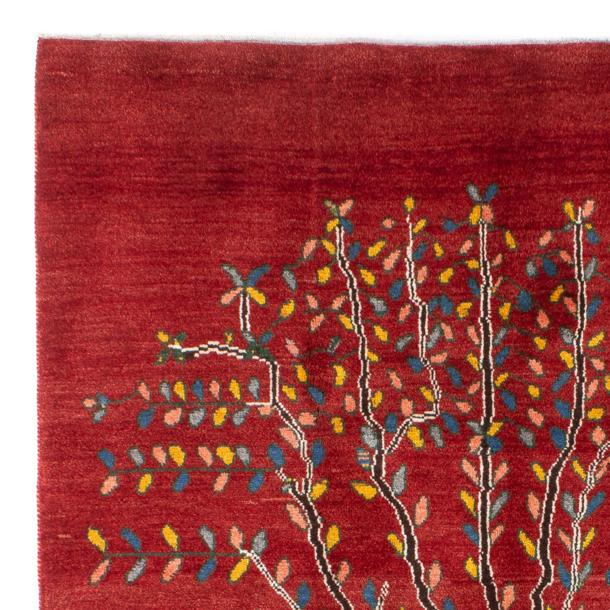 Tappeto Gabbeh - Persero - 204 x 150 cm - rosso