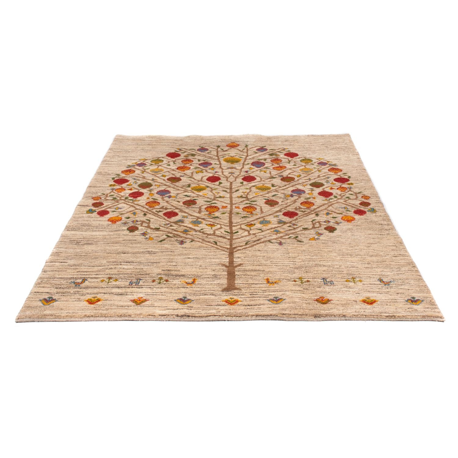 Tappeto Gabbeh - Persero - 201 x 148 cm - naturale