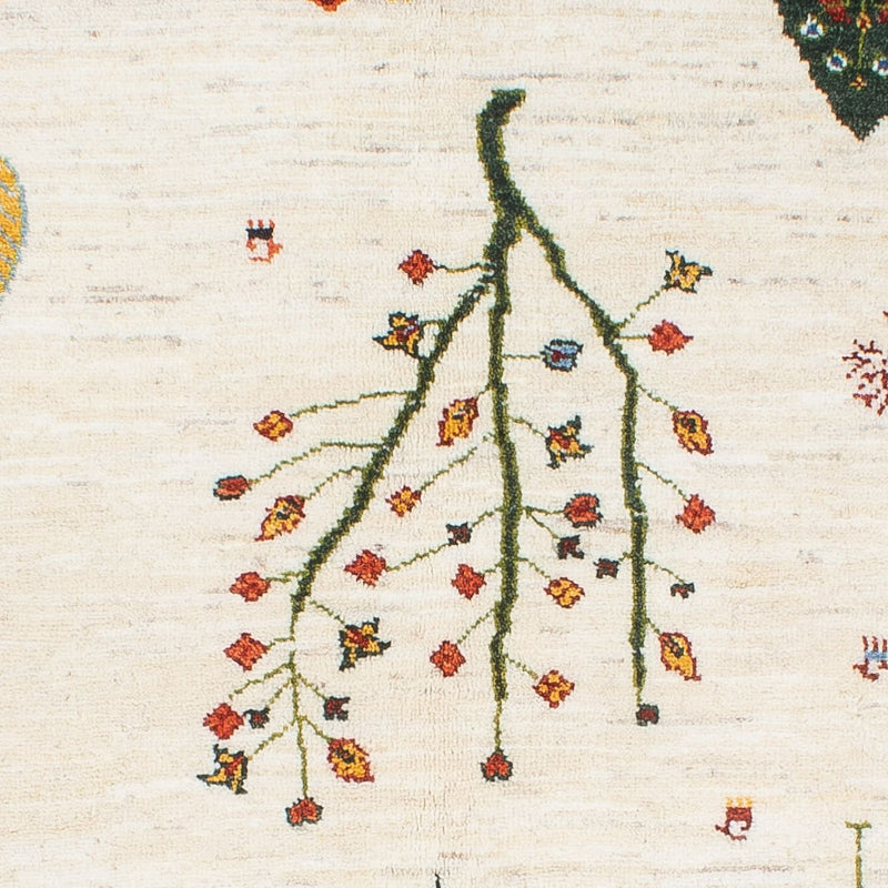 Tappeto Gabbeh - Loribaft Persero - 198 x 155 cm - naturale