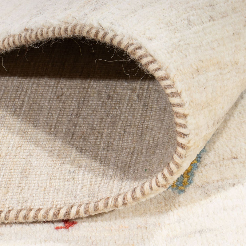 Tappeto Gabbeh - Loribaft Persero - 198 x 155 cm - naturale
