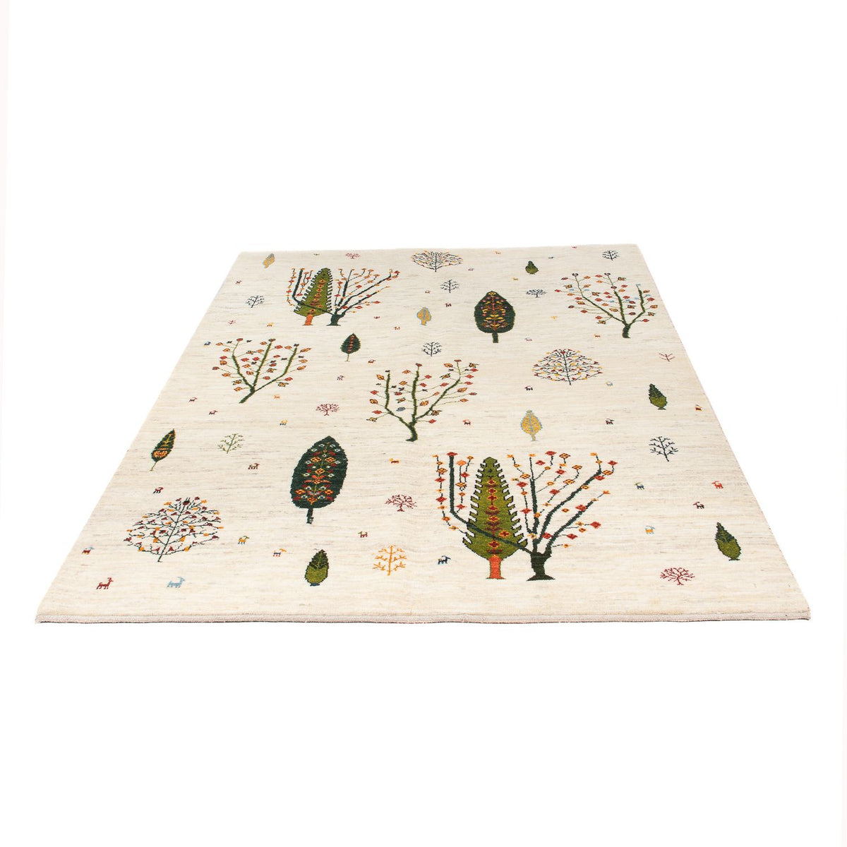 Tappeto Gabbeh - Loribaft Persero - 198 x 155 cm - naturale