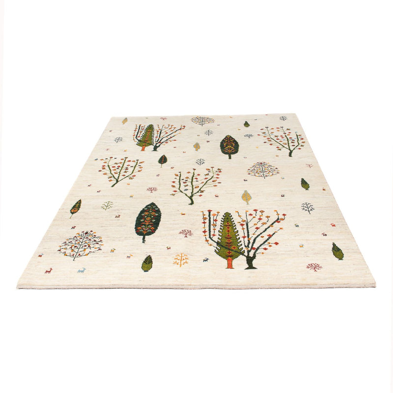 Tappeto Gabbeh - Loribaft Persero - 198 x 155 cm - naturale