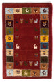 Gabbeh persiano Tappeto 88x61cm - Perserteppich Wollteppich
