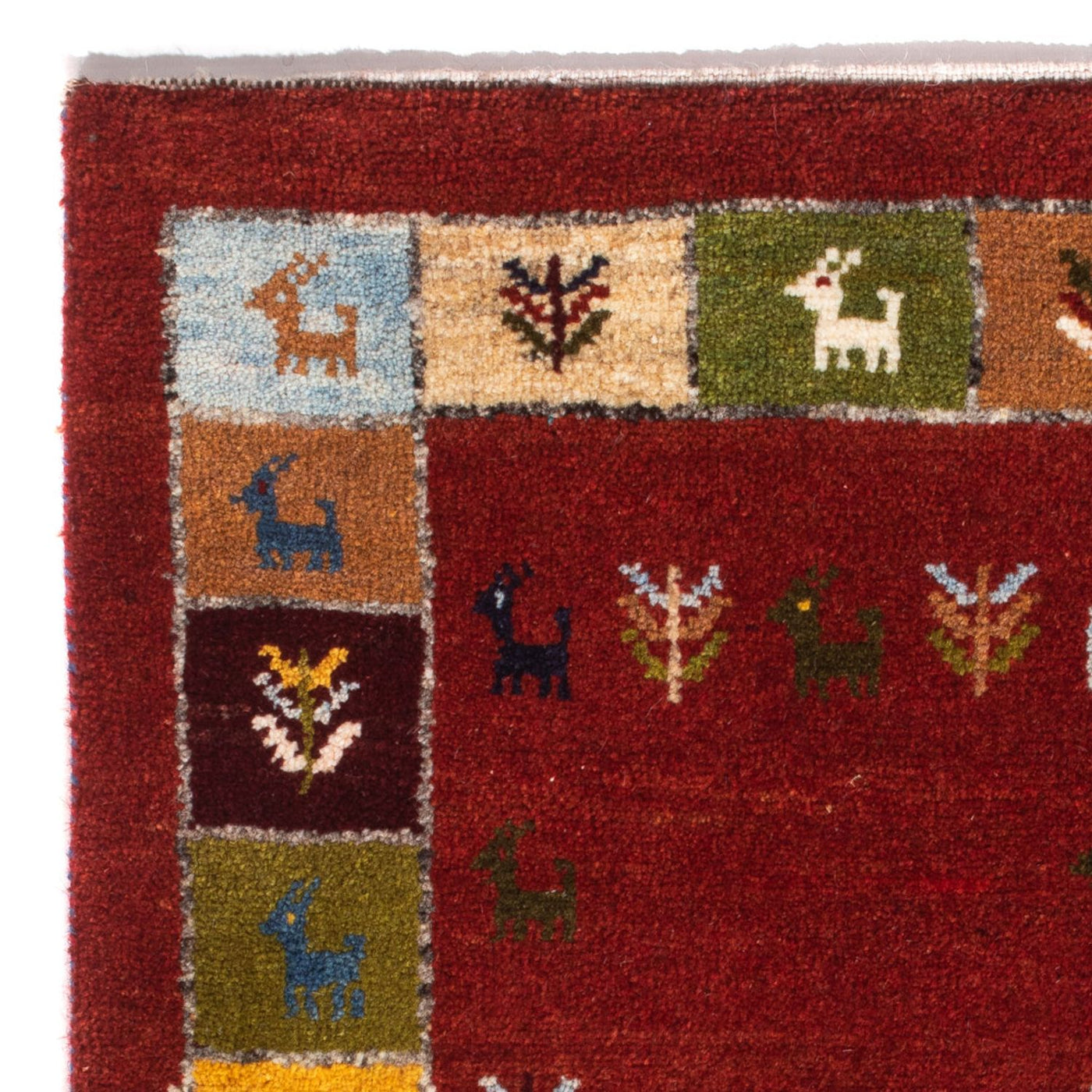 Gabbeh persiano Tappeto 88x61cm - Perserteppich Wollteppich