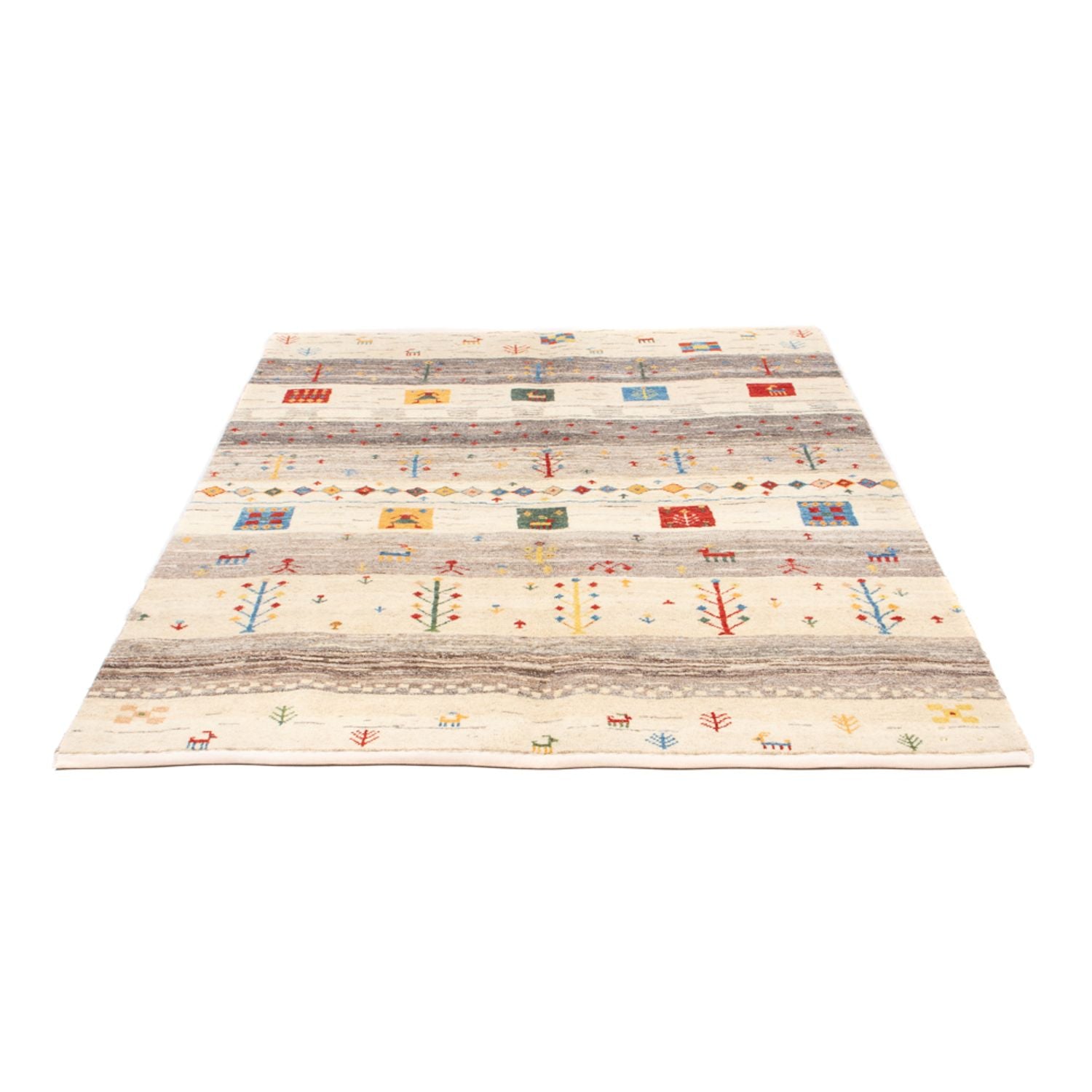 Tappeto Gabbeh - Persero - 187 x 148 cm - naturale
