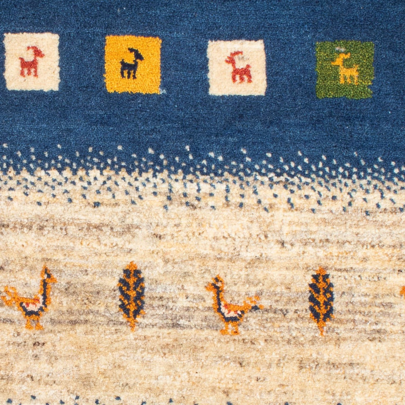 Tappeto Gabbeh - Persero - 123 x 85 cm - multicolore