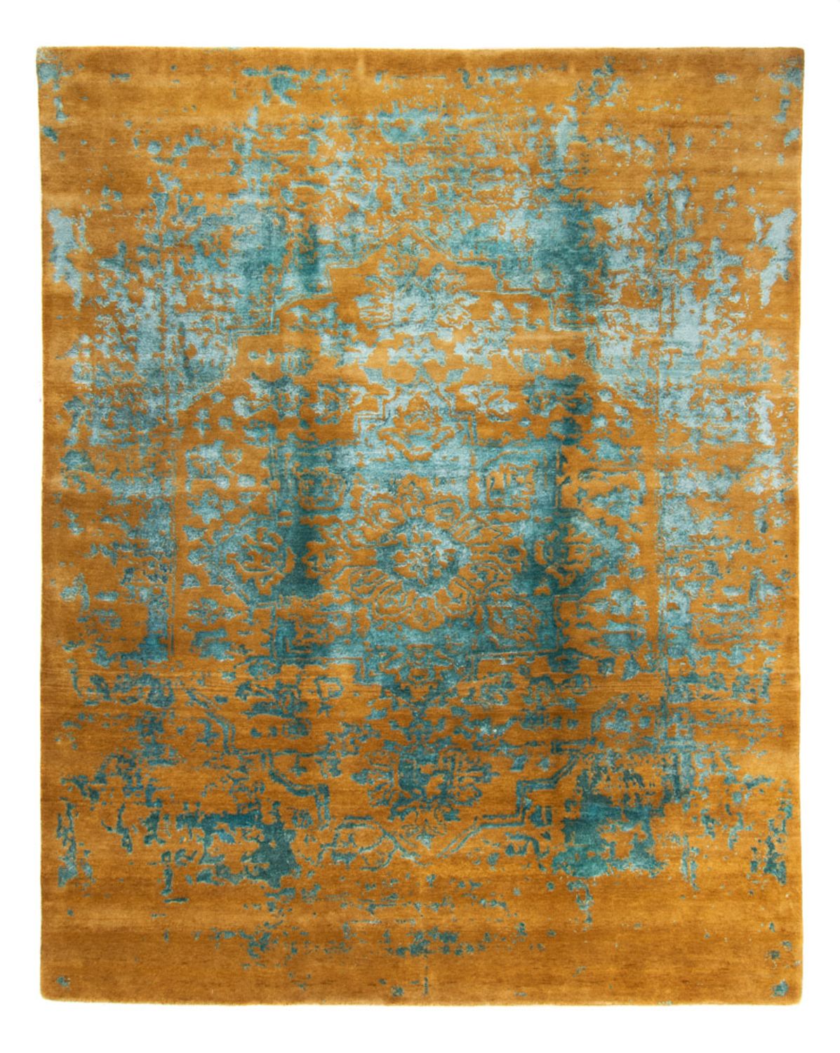 Tappeto di design - 300 x 250 cm - turchese