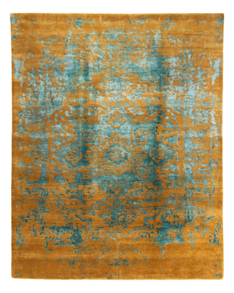Tappeto di design - 300 x 250 cm - turchese