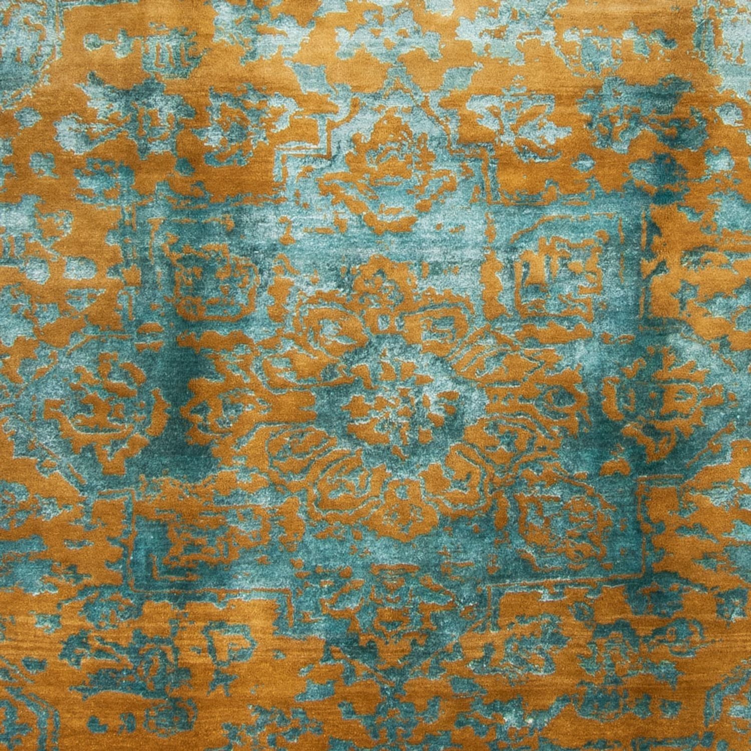 Tappeto di design - 300 x 250 cm - turchese