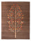 Tappeto di design - 249 x 187 cm - marrone