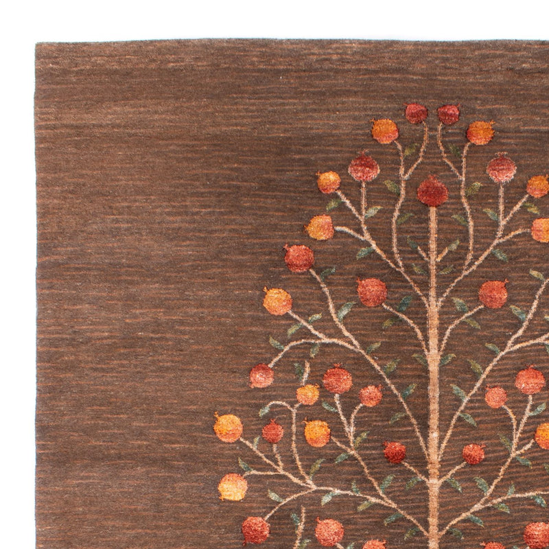 Tappeto di design - 249 x 187 cm - marrone