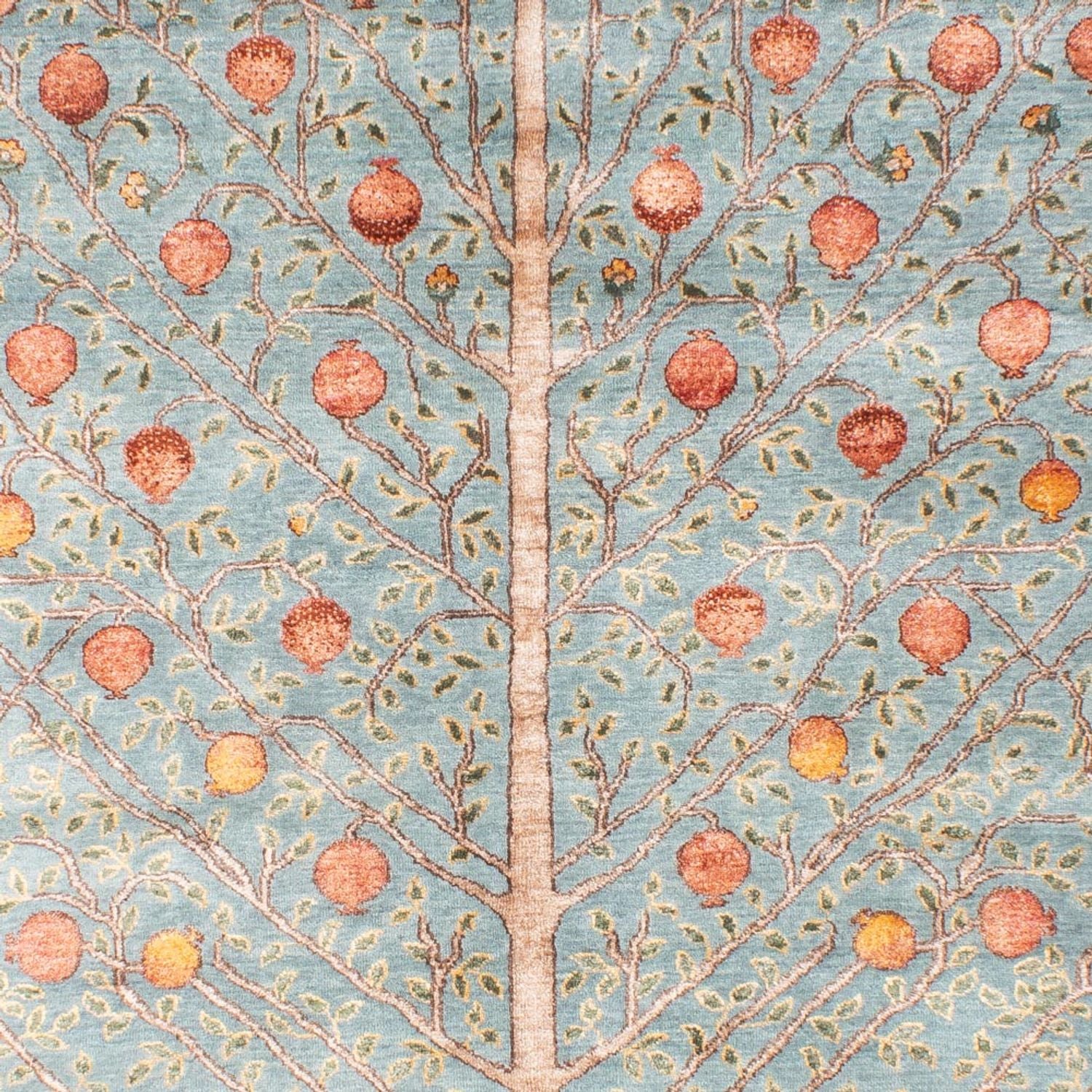 Tappeto di design - 253 x 184 cm - turchese