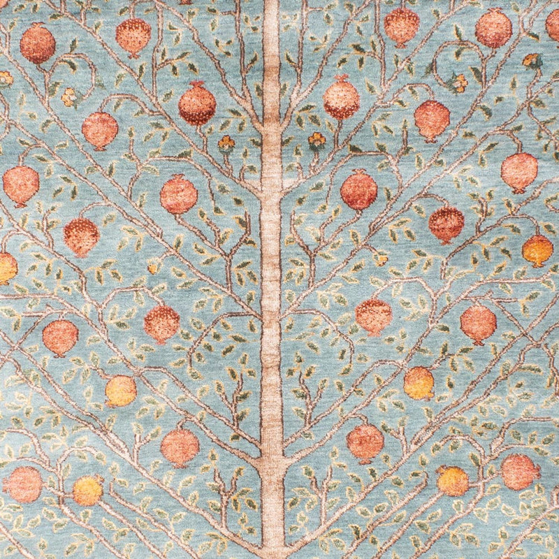 Tappeto di design - 253 x 184 cm - turchese