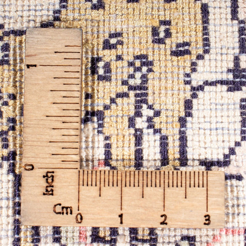 Tappeto di seta - Seta del Kashmir - 215 x 133 cm - blu scuro