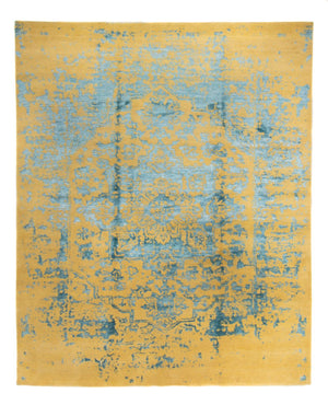 Tappeto di design - 305 x 251 cm - turchese