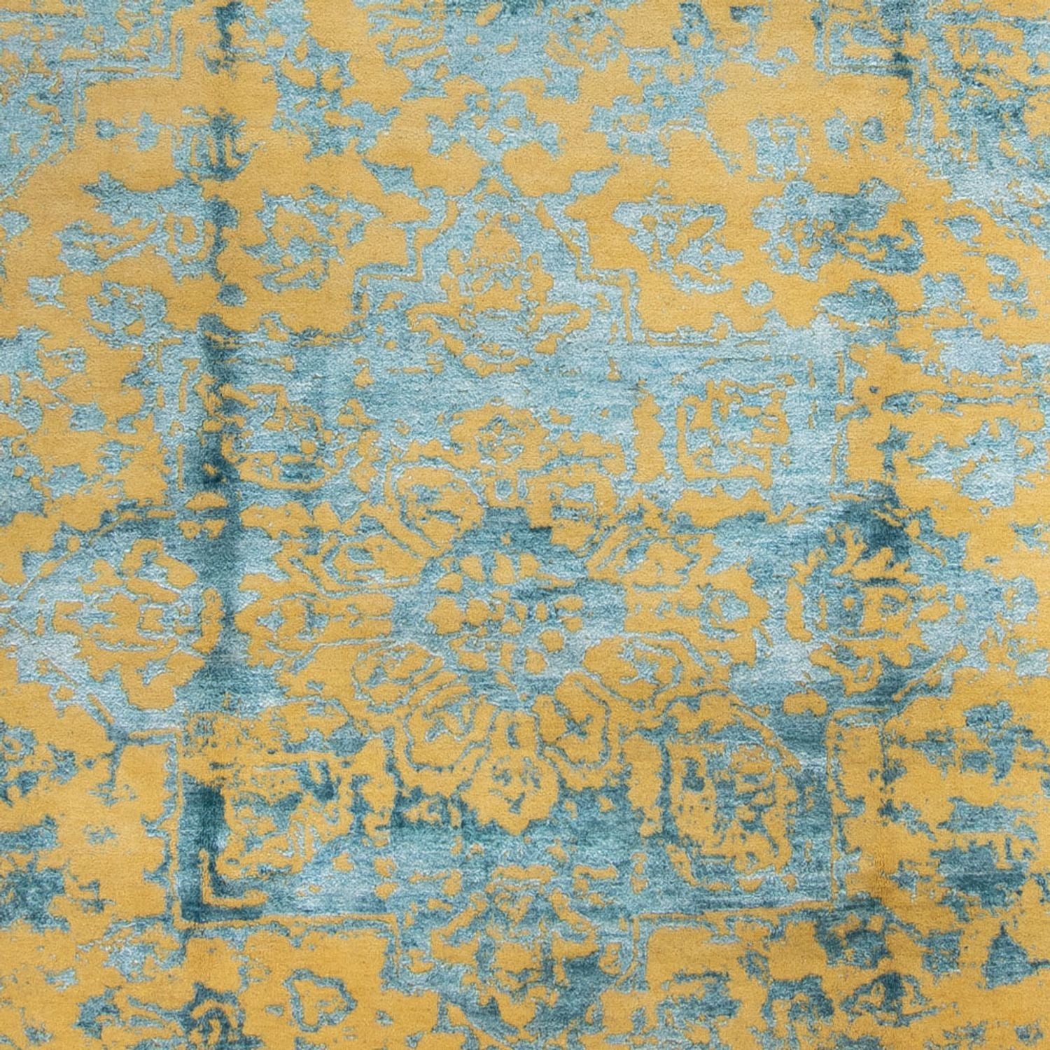 Tappeto di design - 305 x 251 cm - turchese