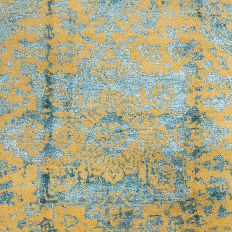 Tappeto di design - 305 x 251 cm - turchese