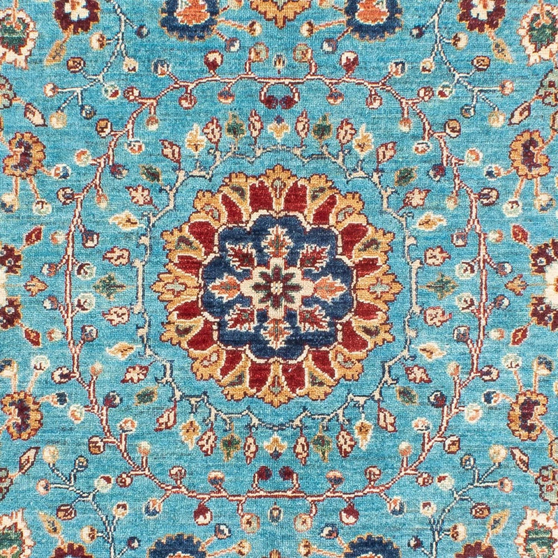 Tappeto Ziegler - Ariana - 204 x 154 cm - blu chiaro
